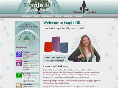 picture of staple hill website